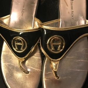 Etienne Aigner Slip on Sandle Size 10